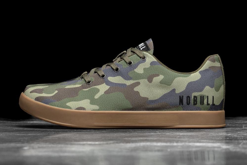 NOBULL Canvas Training Ayakkabı Bayan - Camo - Turkiye (PVL-402653)